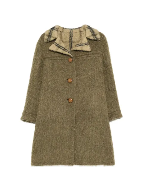 A.N.G.E.L.O. Vintage Cult 1960s reversible coat Green AN540ZTA