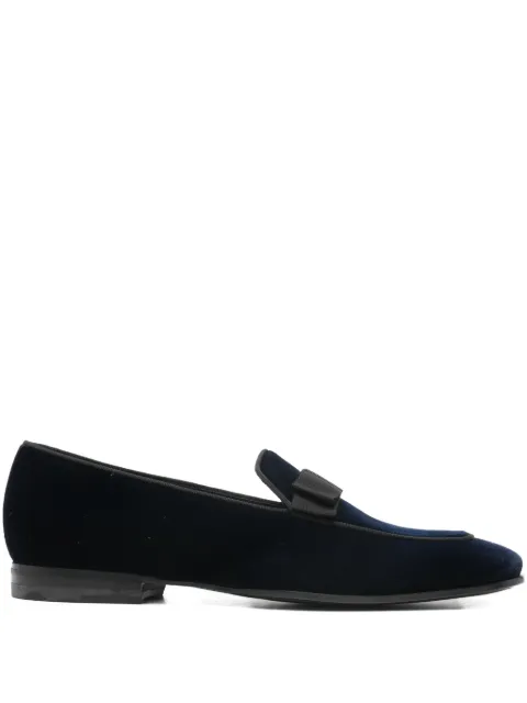 Tagliatore velvet loafers Blue REGISORE26VL