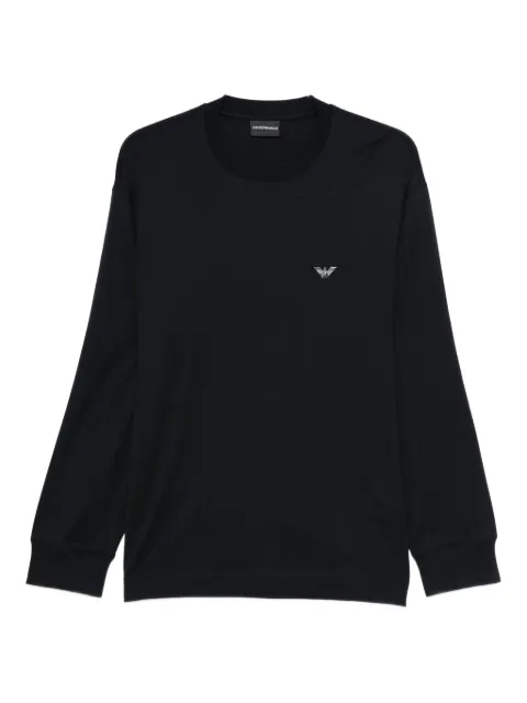 Emporio Armani logo-patch sweatshirt Blue EM005362AF13669