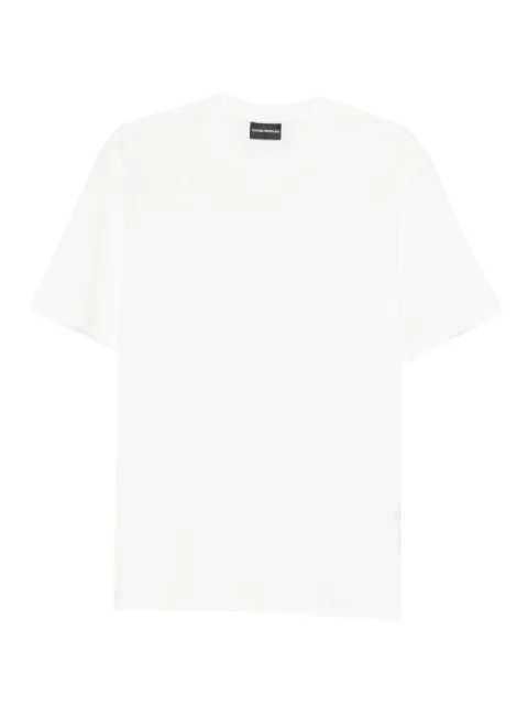 Emporio Armani logo-pattern T-shirt White EM004594AF10762