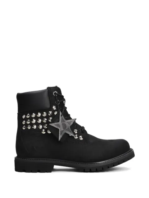 Timberland x Seddys Studios stud star boots Black TB18658AC