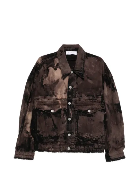 Études Studio bleached denim jacket Brown E26MPOUT51060