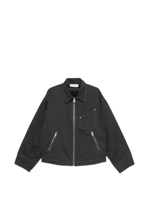 Études Studio zipped boxy jacket Grey E26MPOUT74395