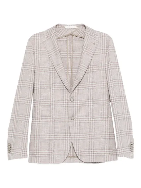 Tagliatore checked blazer Neutrals 1SMC22KC90060