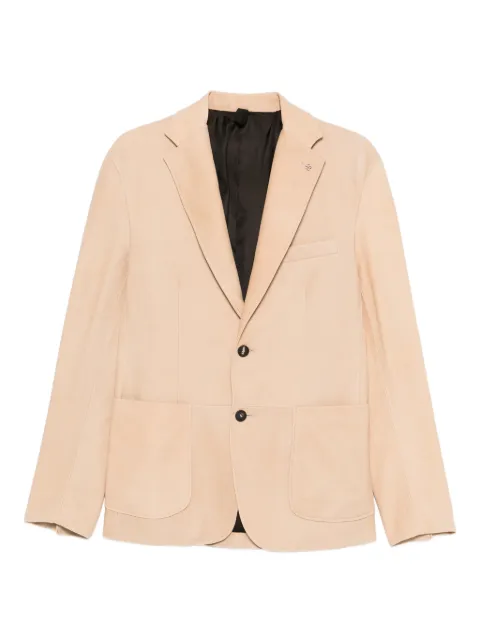Tagliatore Davies patch-pocket jacket Neutrals DAVIESCHE2601
