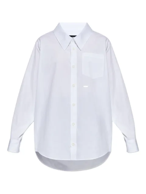 DSQUARED2 patch-pocket shirt White S75DL0945S36275