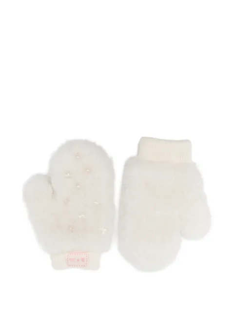 ROCKFISH x Susan Fang furry gloves White SF1ACBF3GV001WHITE