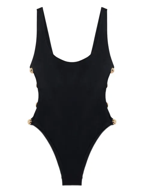 SIMKHAI Mona scoop-neck swimsuit Black 1269078SW
