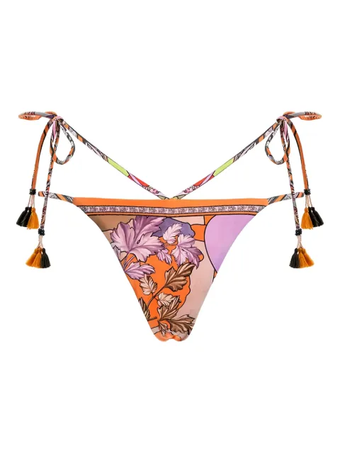 Agua By Agua Bendita Meline bikini bottoms Orange MELINESUKI10062