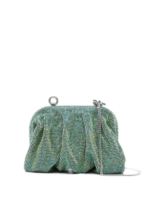 Benedetta Bruzziches Venus La Petite embellished clutch bag Green 0011