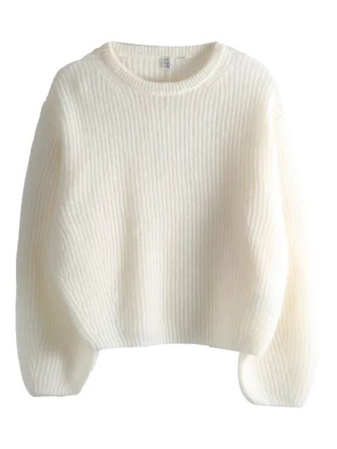 TOTEME ribbed sweater Neutrals 261WRT0652YA0161116