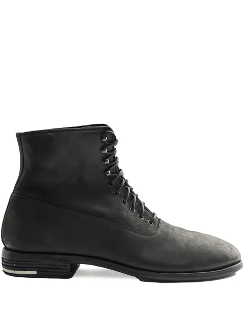 Deepti leather boots Grey GOODYEAROXONIANOFFCUTBOOTS