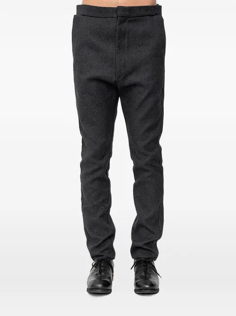 Deepti tailored trousers Grey SLIMANKLELOWCROTCHTROUSSERS