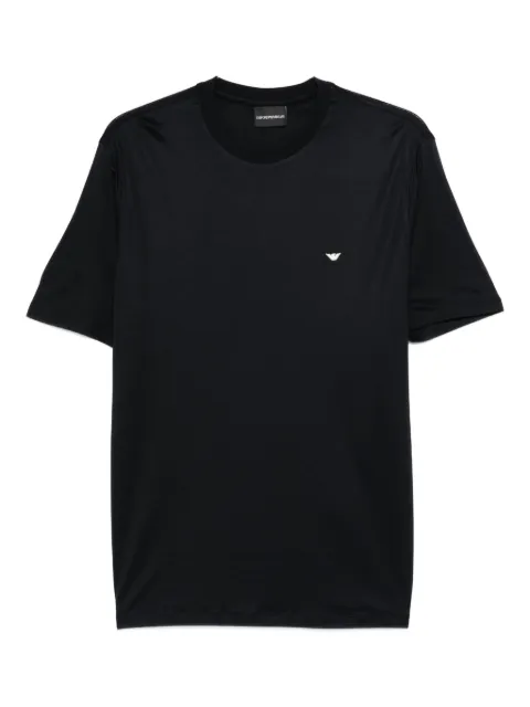 Emporio Armani logo-print crew-neck T-shirt Black EM004592AF13747