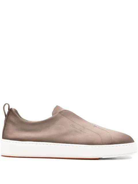 Santoni Victory slip-on sneakers Neutrals MBCD21995BARTFEHE55