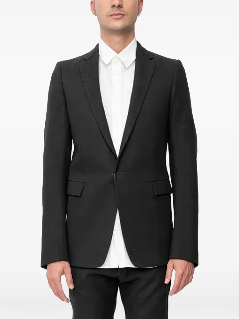 Deepti single-breasted blazer Grey SHORTJACKETWITH3POCKETS
