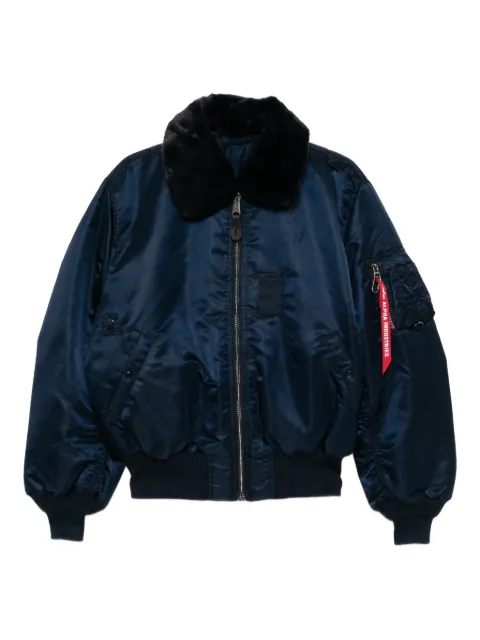 Mastermind Japan Mastermind World x Alpha Industries B-15 flight jacket Blue MW25C15BL105NVY