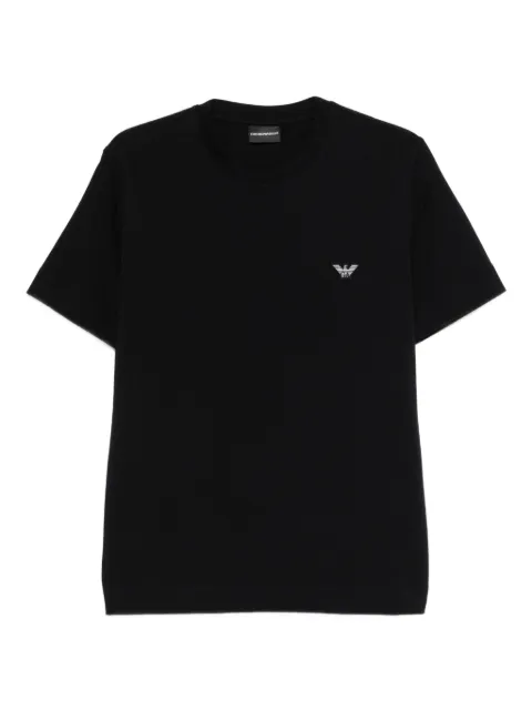 Emporio Armani logo-patch T-shirt Blue EM005396AF13715