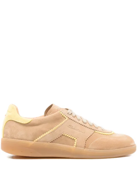 Santoni suede sneakers Brown WBPL61463FAITUBYC13