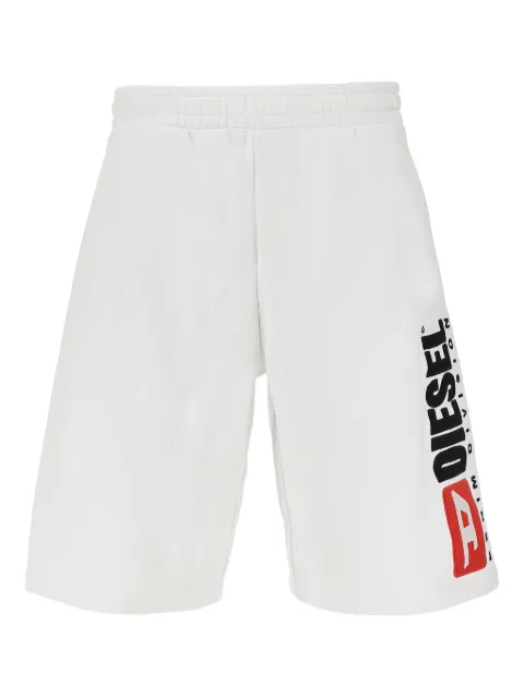 Diesel logo-detail shorts White A200270GEAD