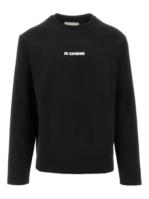 Jil Sander logo-detail T-Shirt Black J22GC0236J20103001