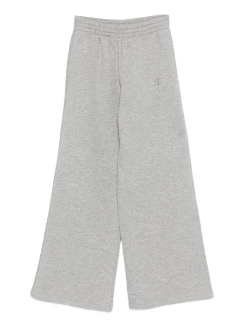 ANINE BING Kacey logo-detail track pants Grey A0311780