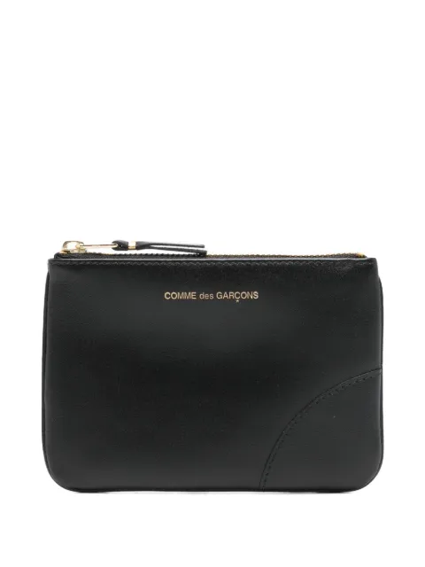 Comme Des Garçons Wallet zip-up wallet Black SA8100