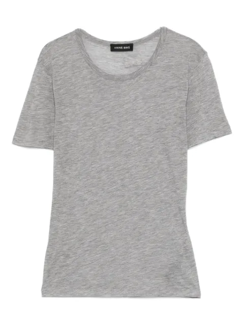 ANINE BING short-sleeves T-shirt Grey A0811500