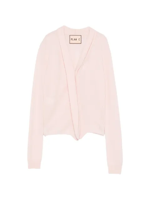 Plan C crossover cardigan Pink CACMH01K00FW015