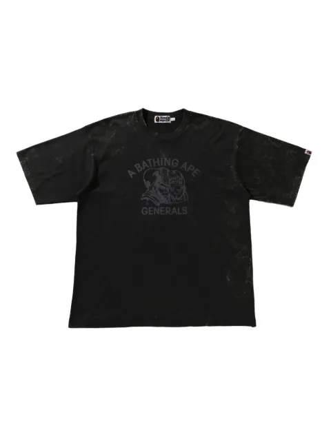 A BATHING APE® graphic T-shirt Black 001CSL801013M