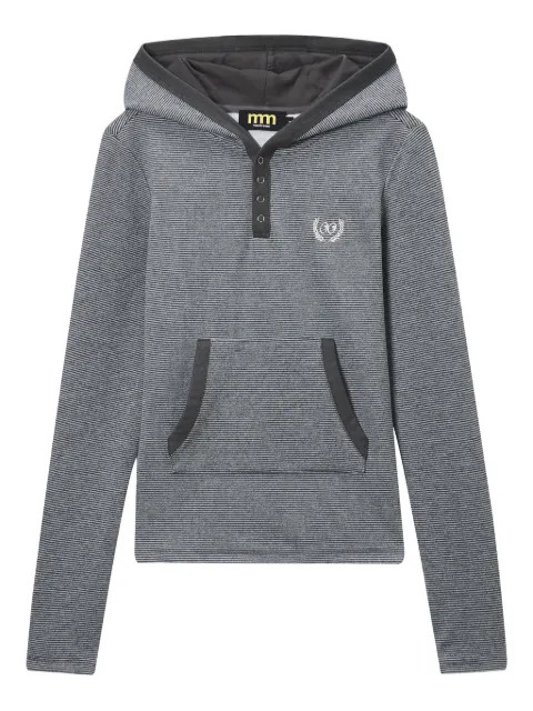 Mini Cream striped hoodie Grey 5WM627A