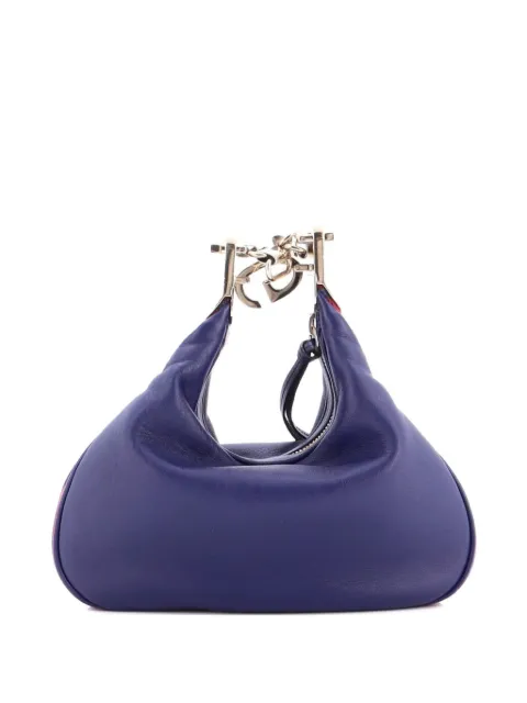 Gucci Pre-Owned Attache Shoulder Bag Leather Small crossbody bag Blue B4STJUKY0ACSD4AK