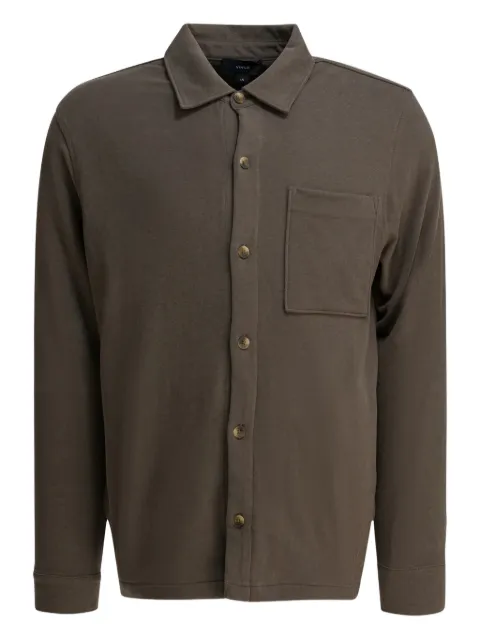 Vince cotton shirt Brown M010729943A258DME