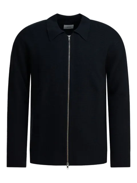 NN07 zip-fastening cardigan Blue 2366530720213