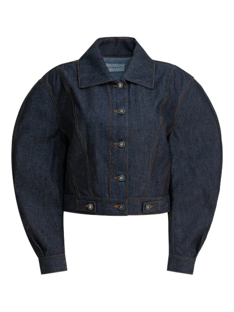 Givenchy Back-to-front Cocoon denim jacket Blue BW00UH516P