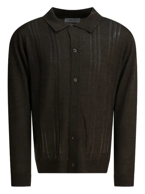 NN07 Thor knitted shirt Brown 2560000023826