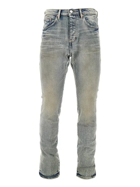 Purple Brand P005 washed jeans Blue P005GLDR126LTINDIGO