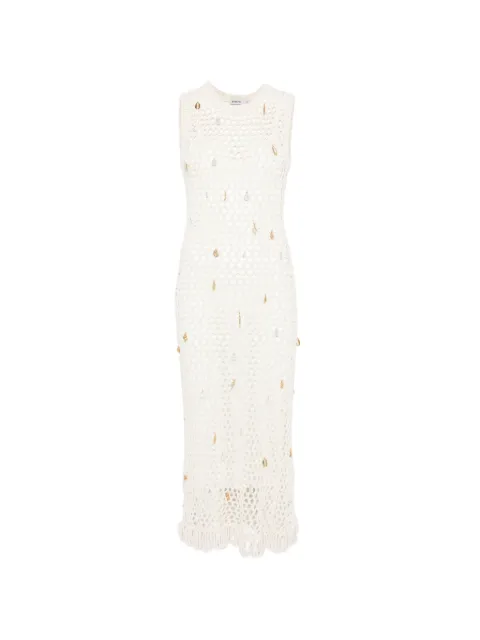 SIMKHAI knit midi dress Neutrals 2261226K