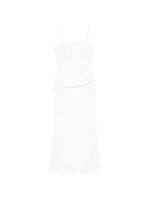 SIMKHAI Annalise lace midi dress White 2261252PK