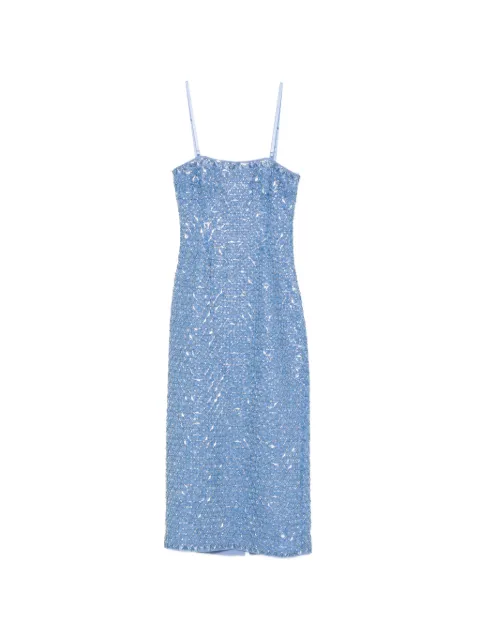SIMKHAI Vanessa embellished midi dress Blue 2261195CE