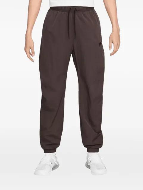 Nike logo-embroidered track pants Brown FZ0758