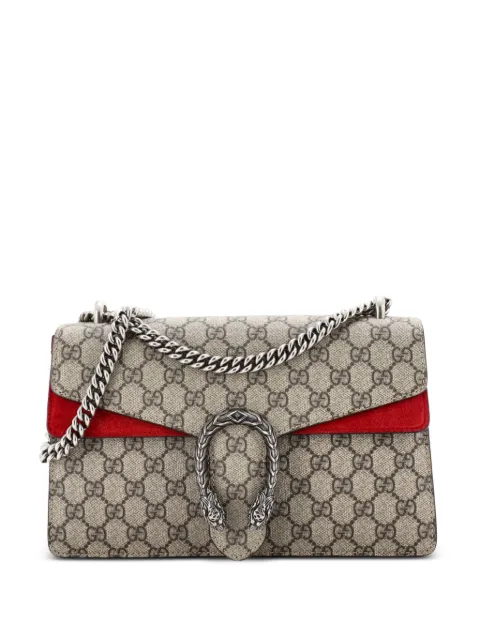 Gucci Pre-Owned Dionysus Bag GG Coated Canvas Small shoulder bag Brown NA6TVG8V82QV7XUJ