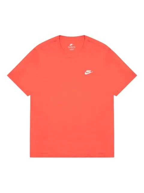 Nike Sportswear Club logo T-shirt Orange AR4997