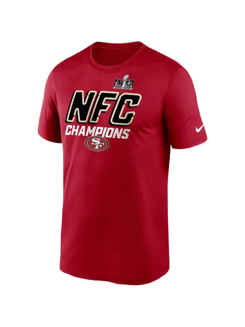 Nike Scarlet San Francisco 49ers 2023 NFC Champions Iconic T-shirt Red 9Z1B7NFKAER949