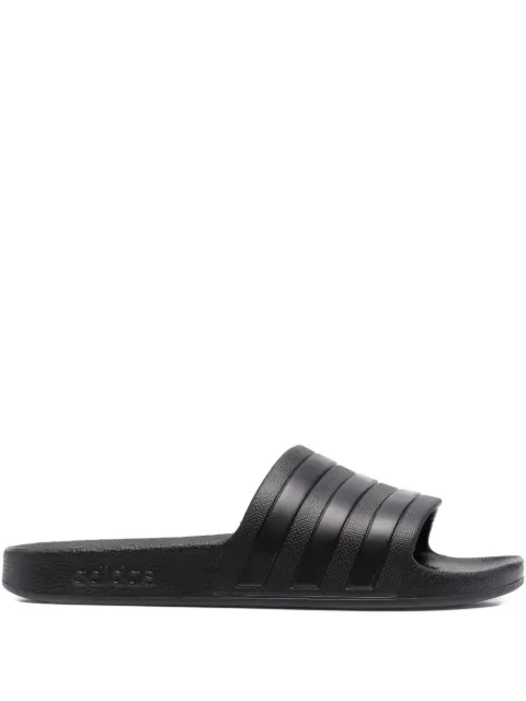 adidas Adilette Aqua stripes slides Black F35550