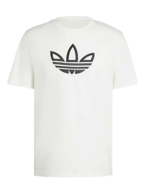 adidas logo-print short-sleeve T-shirt Neutrals IY4890