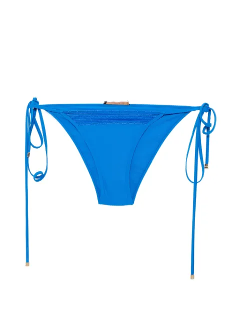 Kiki de Montparnasse lace-inset bikini bottom Blue R2610SB004BLEU