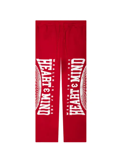 Billionaire Boys Club mercer graphic sweatpants Red 8511101RED