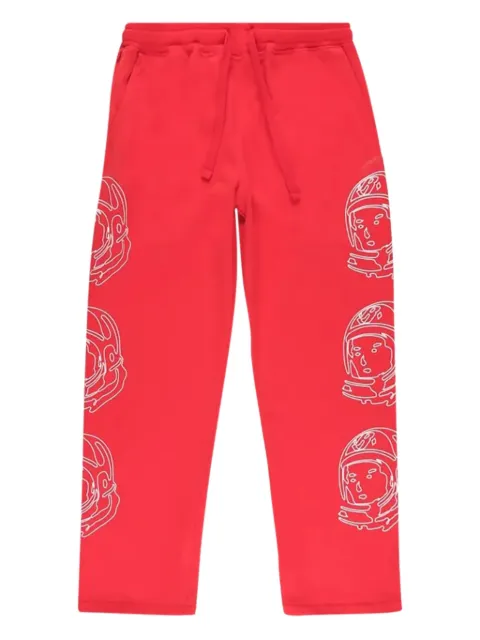 Billionaire Boys Club helmet-print track pants Red 8418108RED
