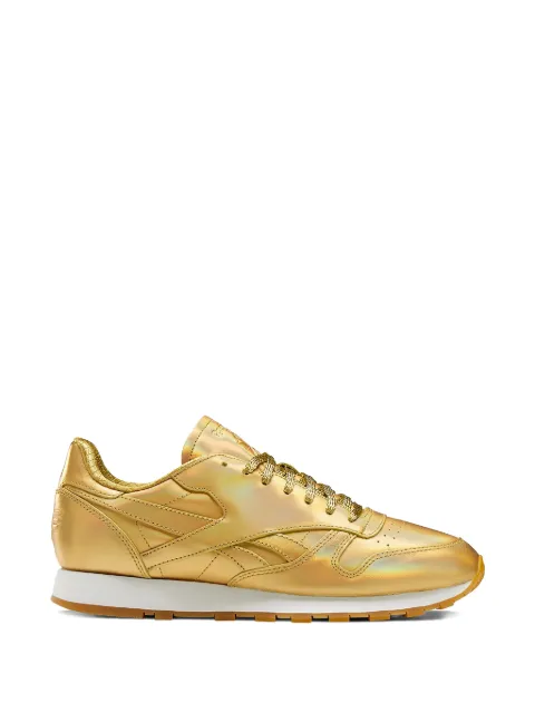 Reebok Classic Wonder Woman metallic leather sneakers Gold FX71945